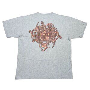 Crazy Shirts Hawaii Surf Club North Shore Experience Gray T-Shirt Medium